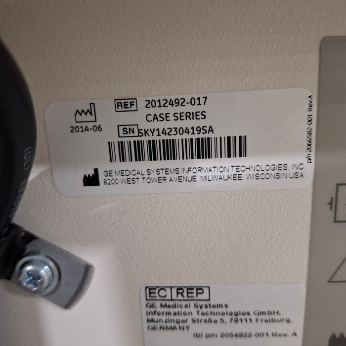 GE Healthcare Case Stress Test Console