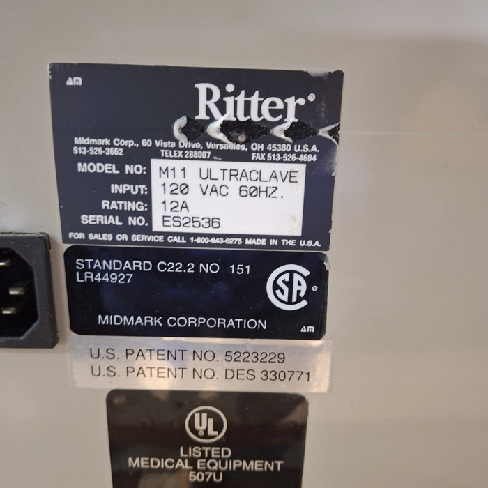 Ritter M11-001 Sterilizer