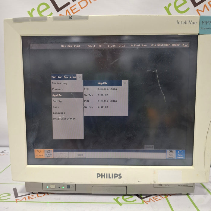 Philips IntelliVue MP70 - Anesthesia Patient Monitor