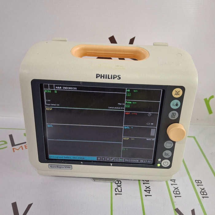Philips SureSigns VM6 Vital Signs Monitor