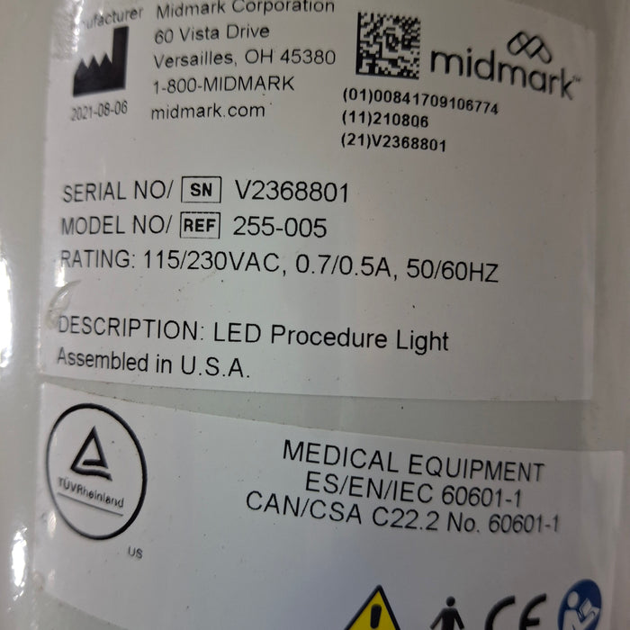 Midmark 255 LED Procedure Light