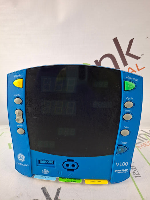 GE Healthcare GE Healthcare Dinamap V100 - NIBP, SpO2 Vital Signs Monitor Patient Monitors reLink Online