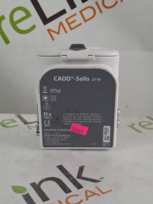 Smiths Medical CADD Solis 2110 Ambulatory Infusion Pump