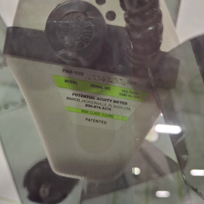 Marco Marco PAM-1000 Potential Acuity Meter Diopter Ophthalmology reLink Online
