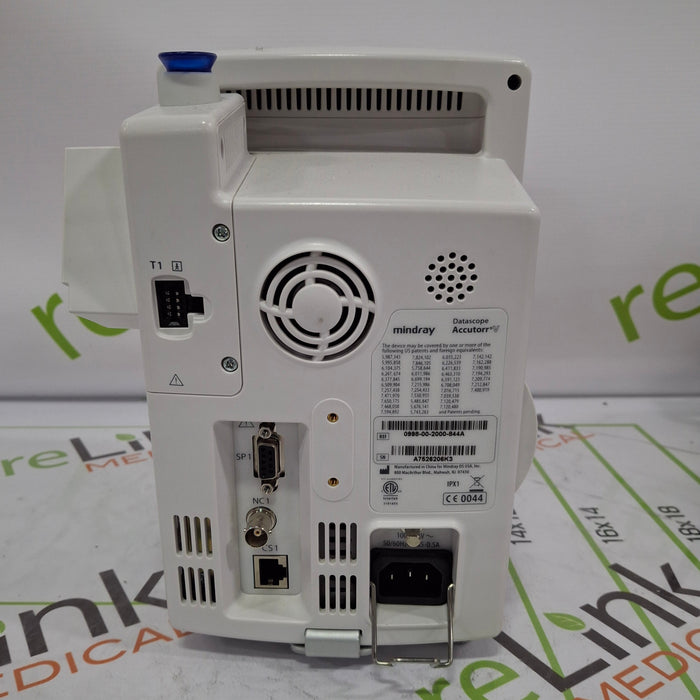 Mindray Datascope Accutorr V Vital Signs Monitor