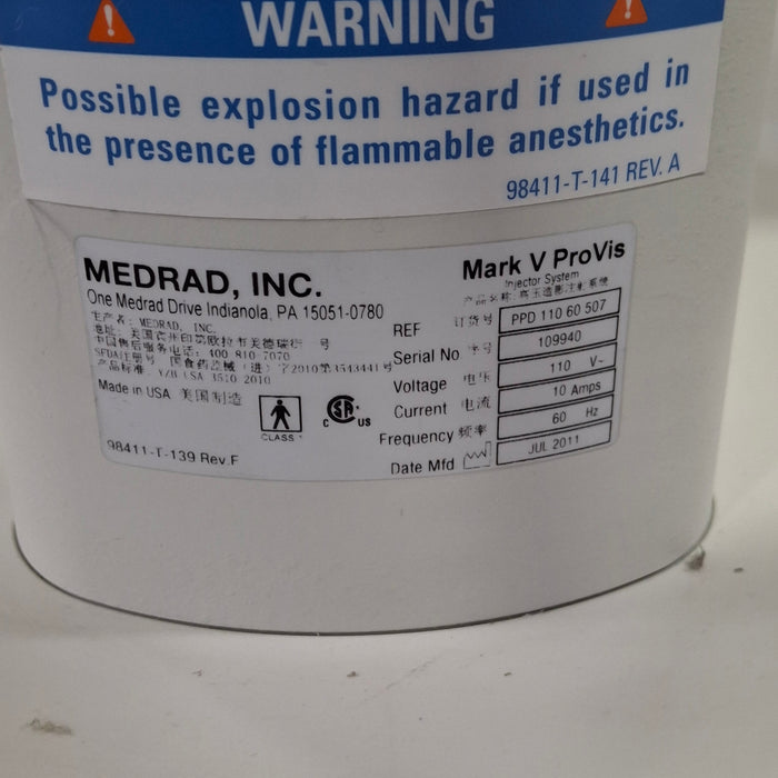 Medrad Mark V ProVis Injector