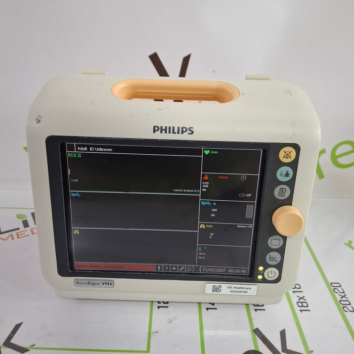 Philips Philips SureSigns VM6 Vital Signs Monitor Patient Monitors reLink Online