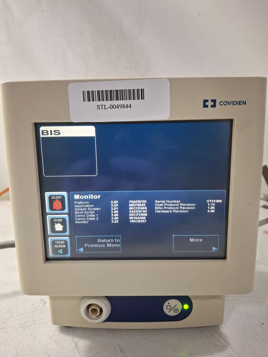 Covidien BIS Monitoring System Bispectral Index Monitor