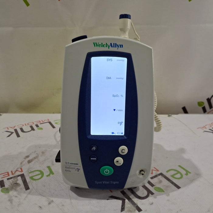 Welch Allyn Welch Allyn Spot 420 - NIBP, Temp, Nellcor SpO2 Vital Signs Monitor Patient Monitors reLink Online