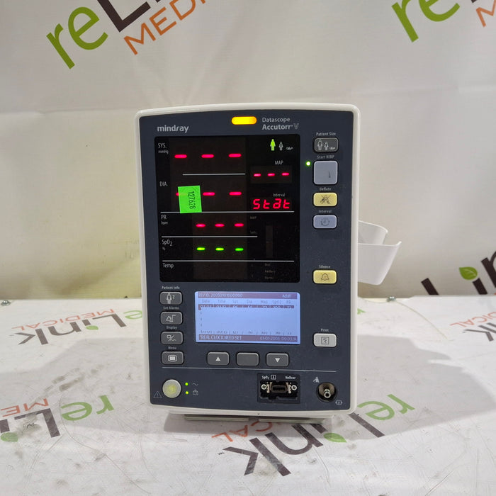 Mindray Datascope Accutorr V Vital Signs Monitor