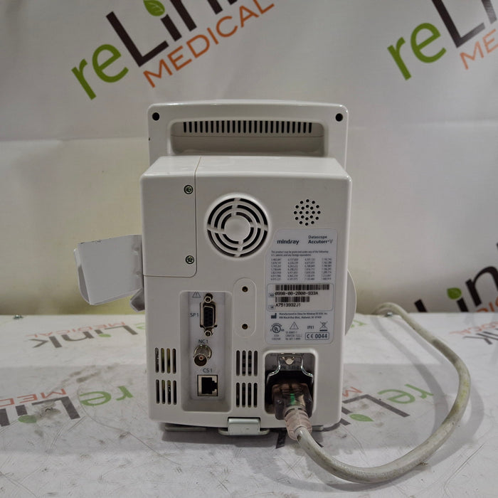 Mindray Datascope Accutorr V Vital Signs Monitor