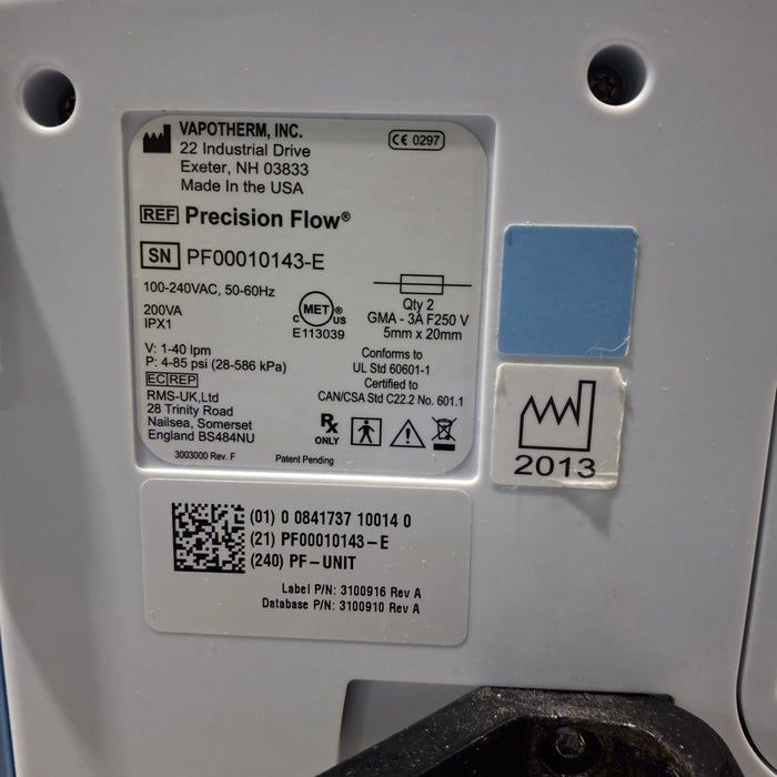 Vapotherm Precision Flow Meter Humidifier
