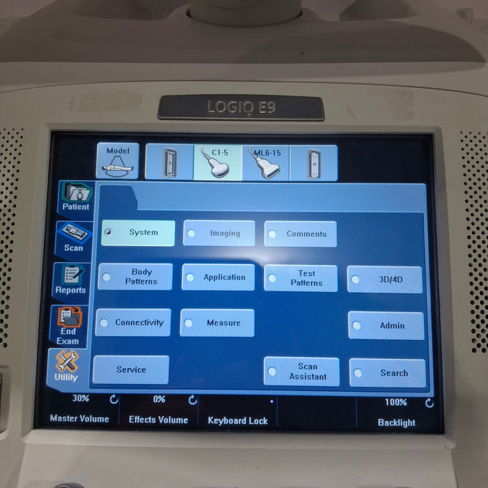 GE Healthcare Logiq E9 Ultrasound
