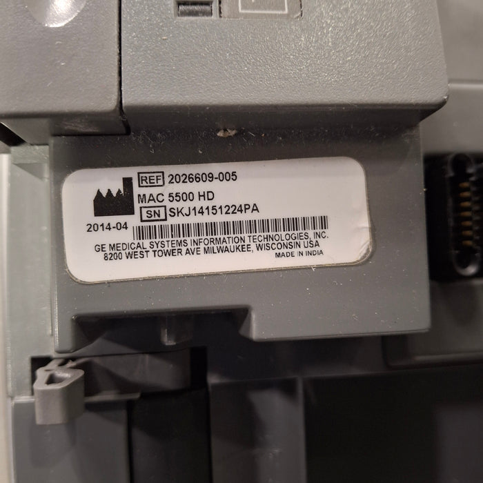 GE Healthcare MAC 5500 HD ECG without CAM Module