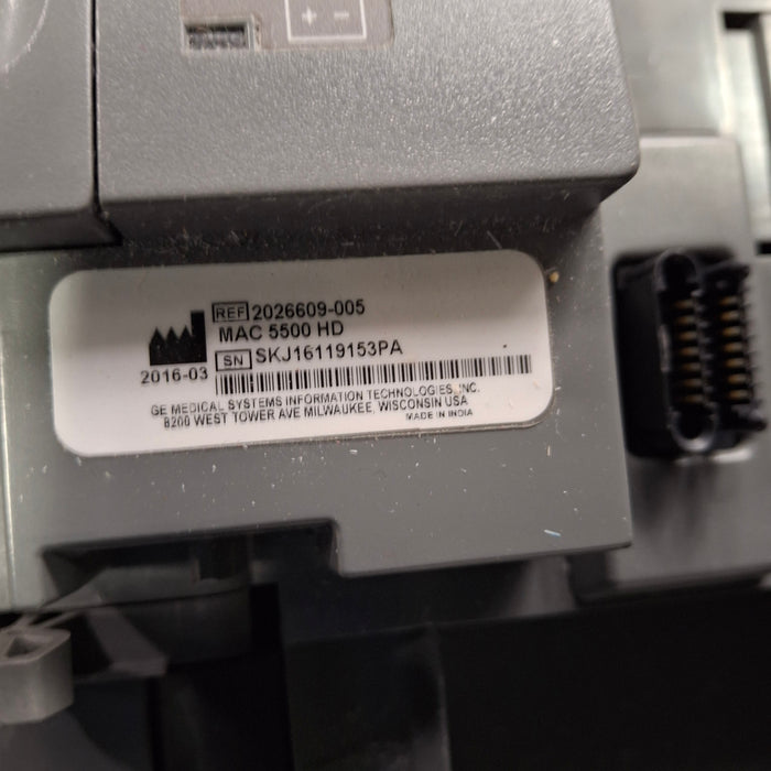 GE Healthcare MAC 5500 HD ECG without CAM Module