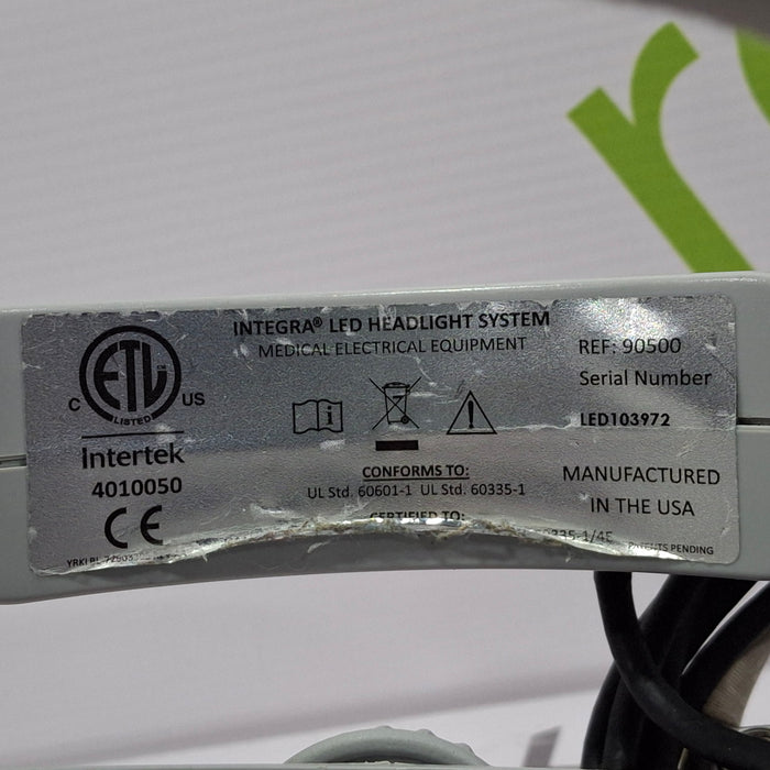 Integra Biosciences Corp 90500 LED Headlight System