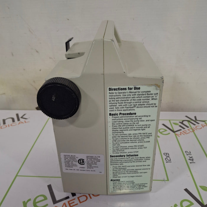 Baxter Flo-Gard 6200 Infusion Pump