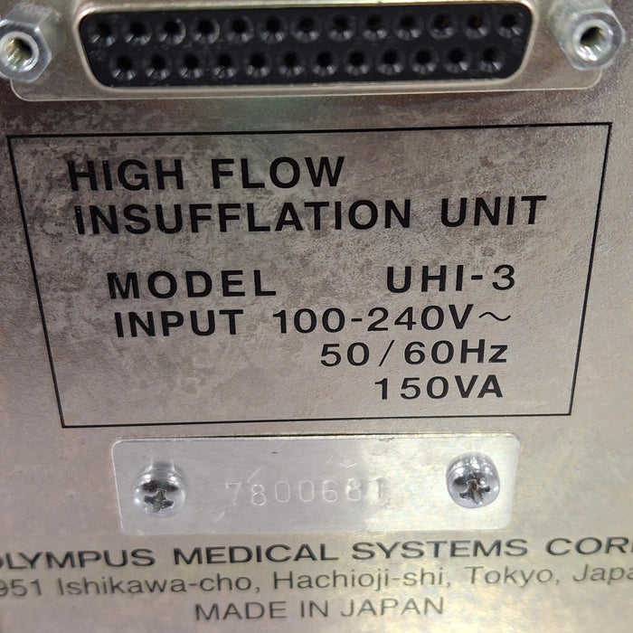 Olympus UHI-3 High Flow Insufflator