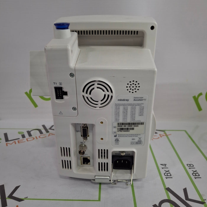 Mindray Mindray Datascope Accutorr V Vital Signs Monitor Patient Monitors reLink Online