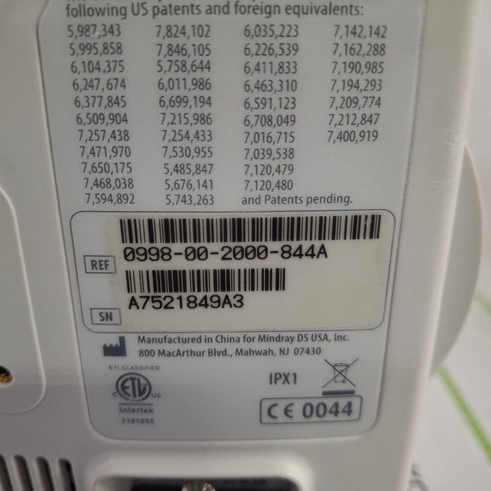 Mindray Mindray Datascope Accutorr V Vital Signs Monitor Patient Monitors reLink Online