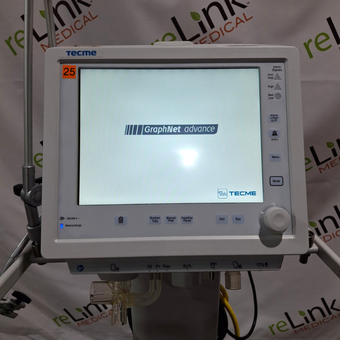 Tecme Neumovent GraphNet Advance ICU Ventilator