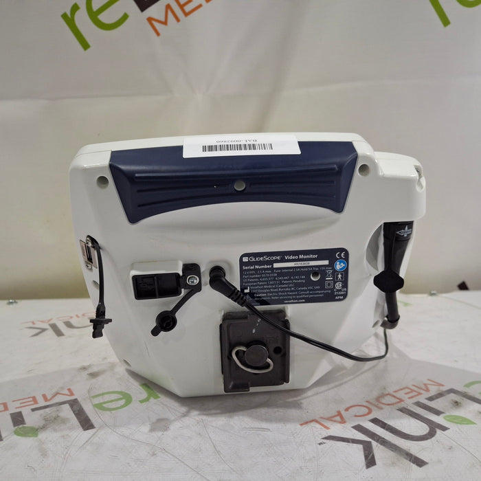 Verathon Medical, Inc Glidescope Video Monitor w/ 0570-0306 Baton