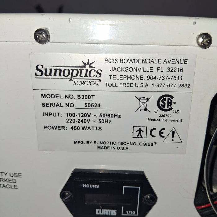 Sunoptic Technologies Titan 300HP Light Source