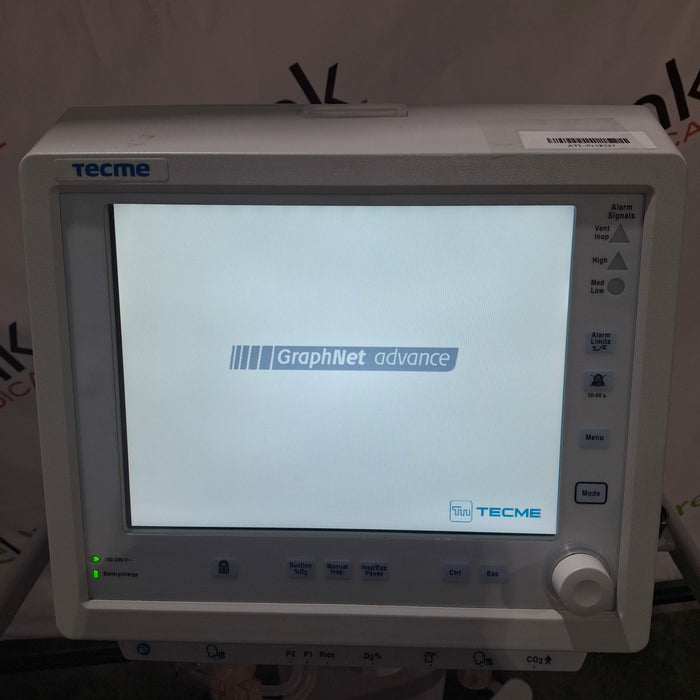Tecme Tecme Neumovent GraphNet Advance ICU Ventilator Respiratory reLink Online