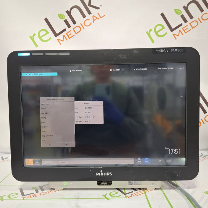 Philips MX800 Bedside Patient Monitor