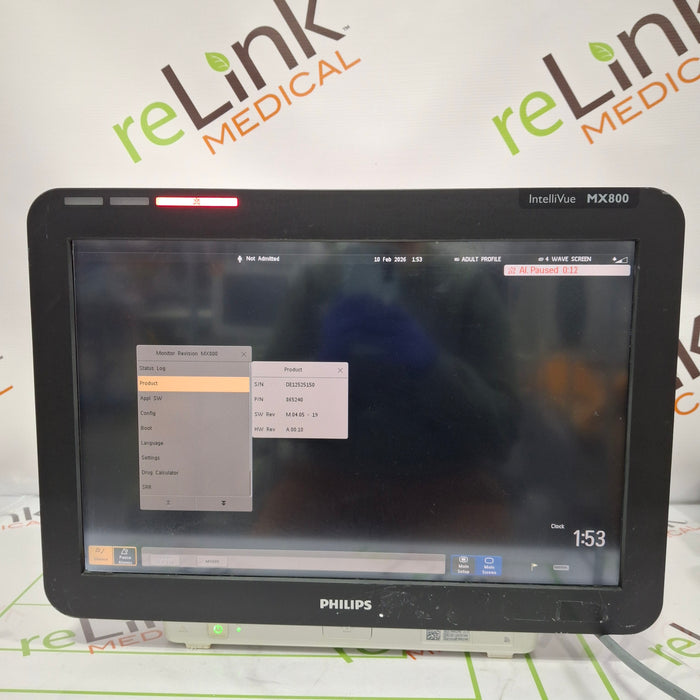 Philips MX800 Bedside Patient Monitor