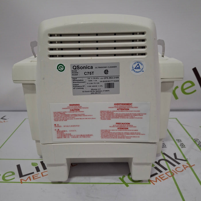 Qsonica C75T Ultrasonic cleaner