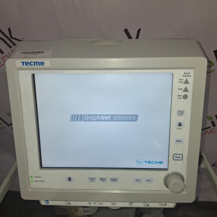Tecme Neumovent GraphNet Advance ICU Ventilator