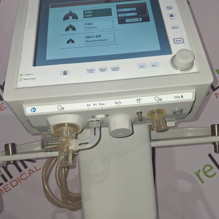 Tecme Neumovent GraphNet Advance ICU Ventilator
