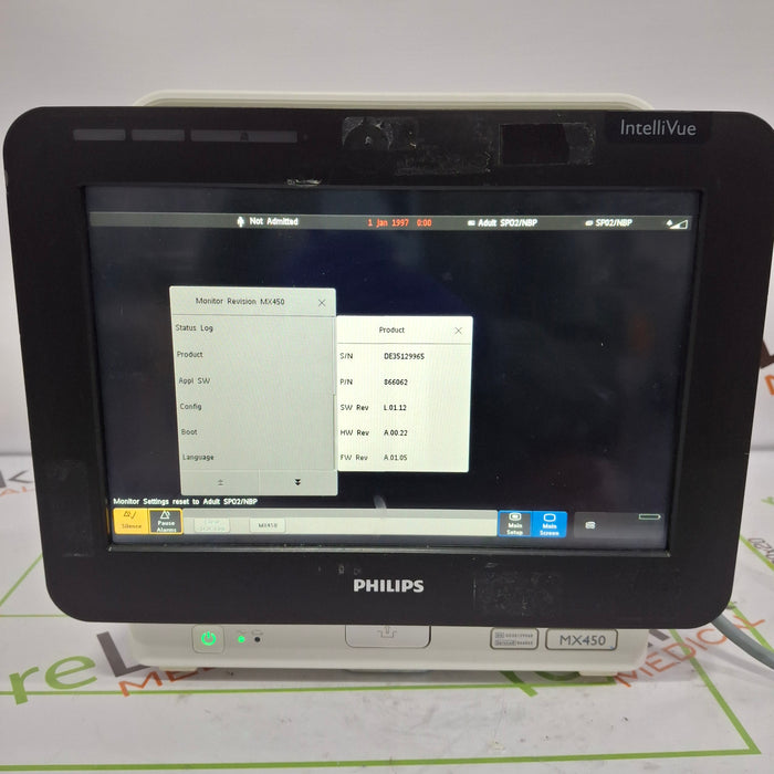 Philips MX450 Portable/Bedside Patient Monitor