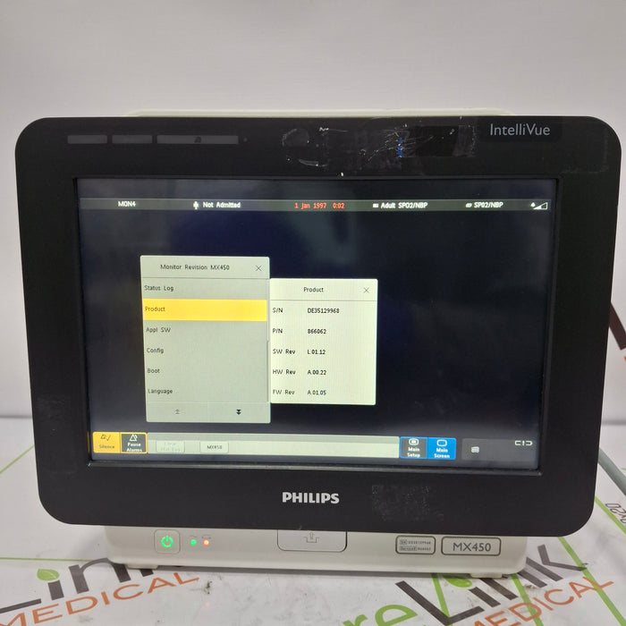 Philips MX450 Portable/Bedside Patient Monitor