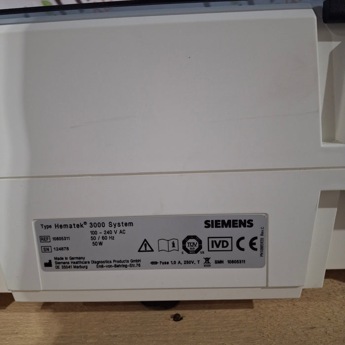 Siemens Hematek 3000 Slide Stainer