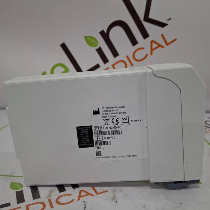 GE Healthcare GE Healthcare E-MASIMO SpO2 Module Patient Monitors reLink Online