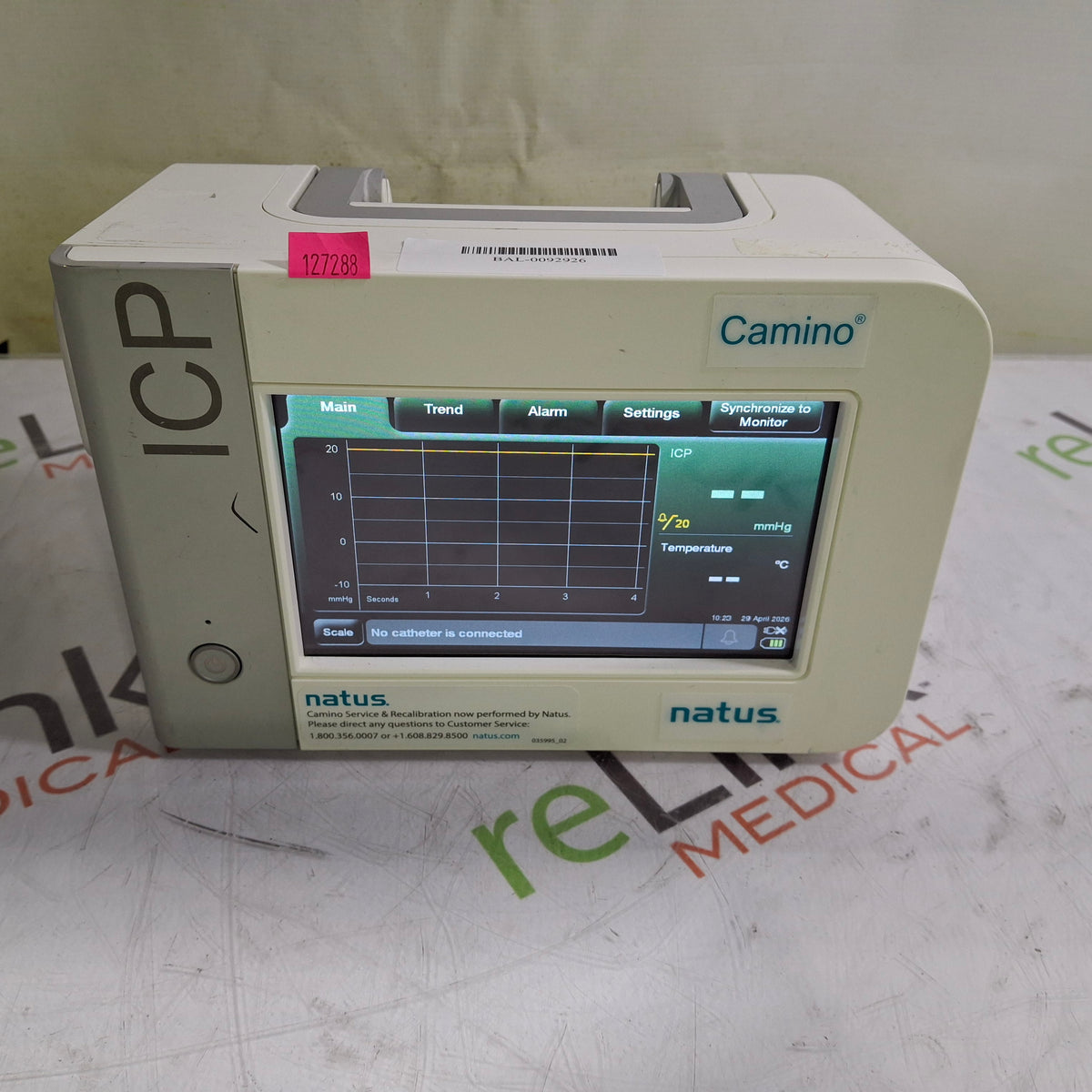 Integra Lifesciences Camino ICP Intracranial Pressure Monitor