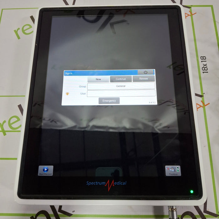 Spectrum Medical Ltd Quantum Touch Screen Workstation