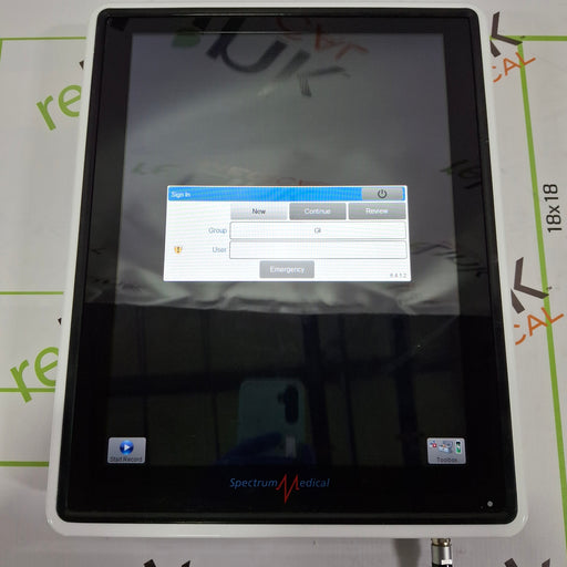 Spectrum Medical Ltd Spectrum Medical Ltd Quantum Touch Screen Workstation Perfusion reLink Online