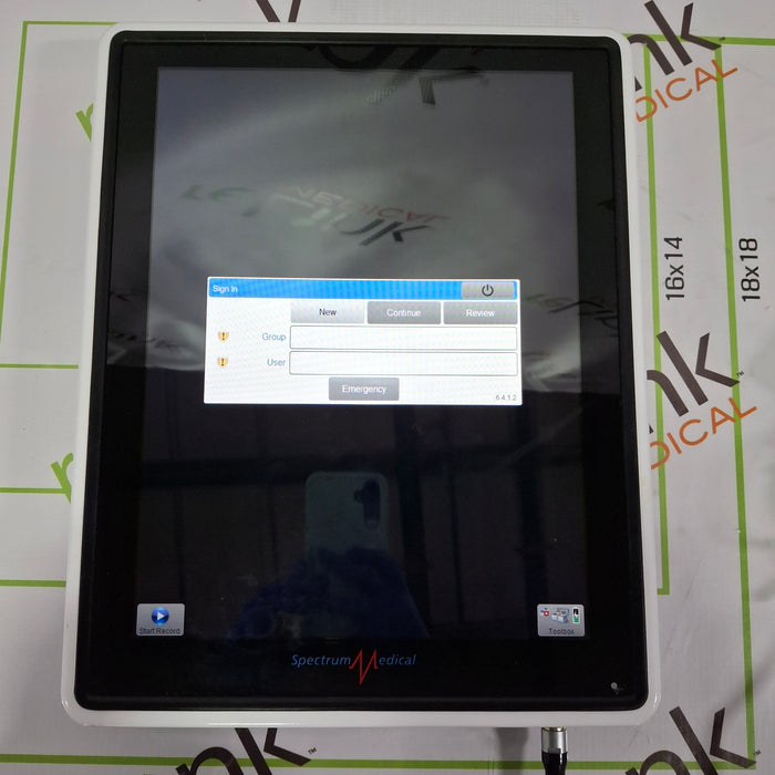 Spectrum Medical Ltd Quantum Touch Screen Workstation