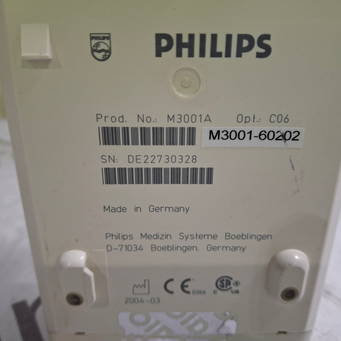 Philips M3001A-C06 Fast SpO2, NIBP, ECG, Temp, IBP MMS Module