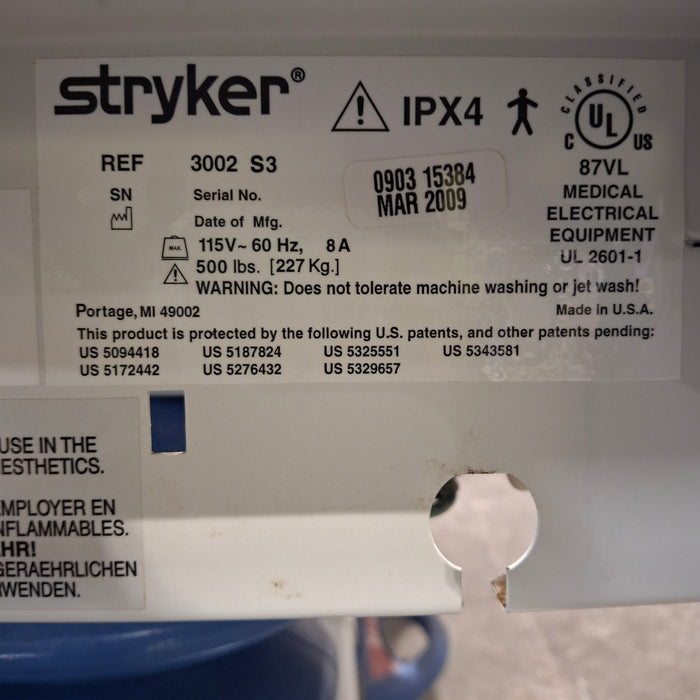 Stryker Stryker Secure III 3002 Hospital Bed Beds & Stretchers reLink Online