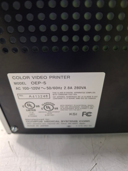 Olympus OEP-5 Color Video Printer