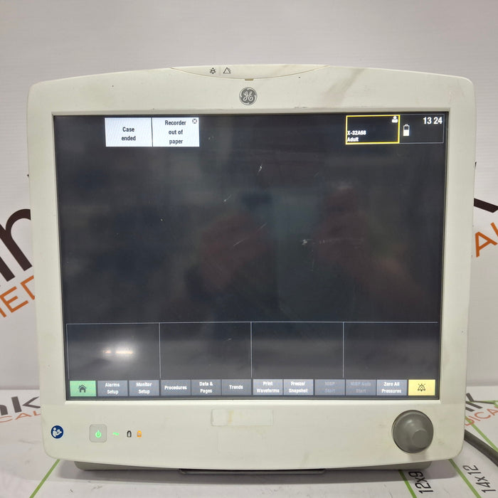 GE Healthcare Carescape B650 Anesthesia Care Patient Monitor