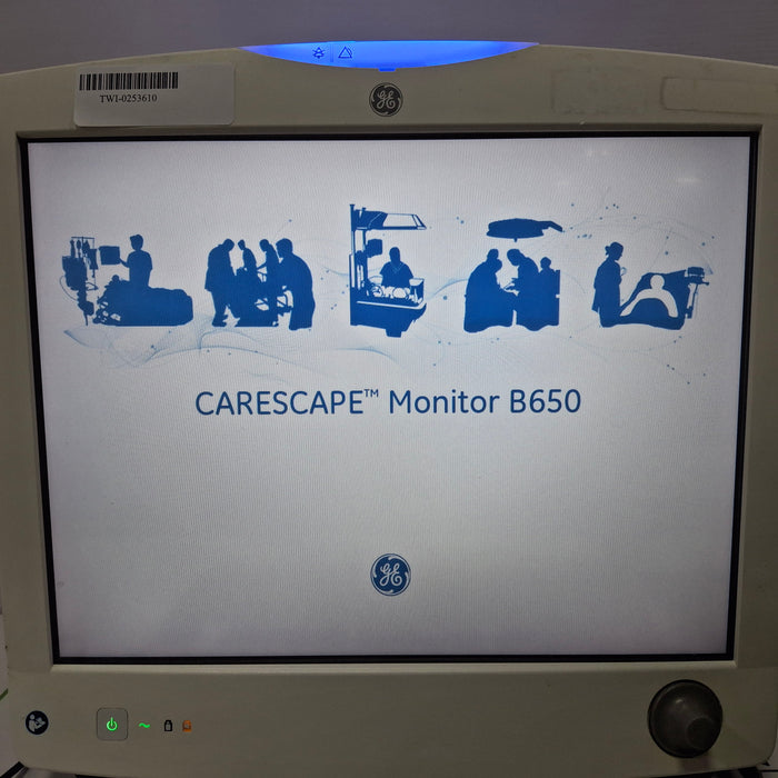 GE Healthcare Carescape B650 Anesthesia Care Patient Monitor