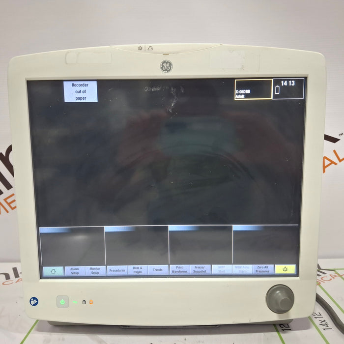GE Healthcare Carescape B650 Patient Monitor