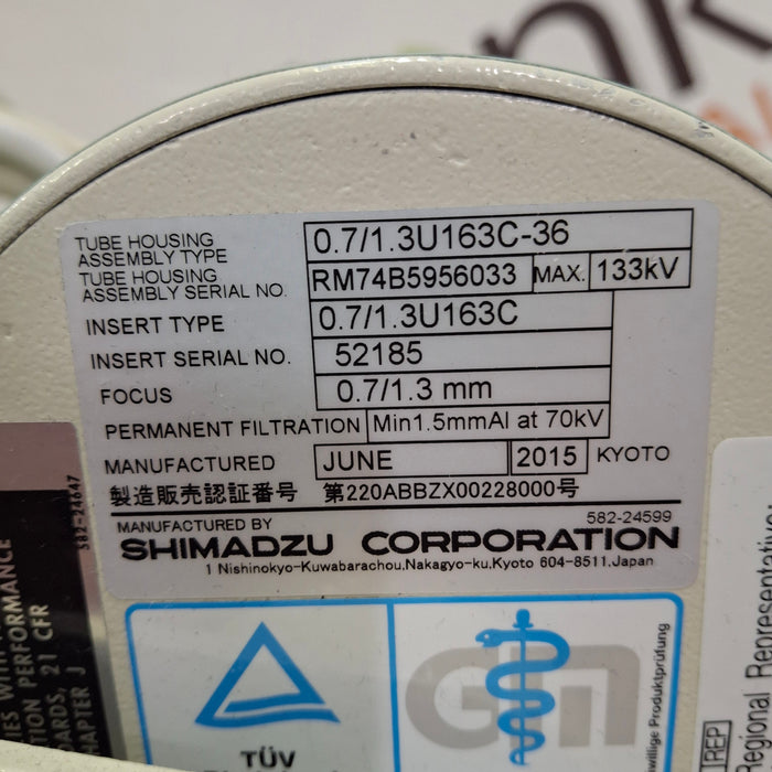 Shimadzu MobileArt Evolution Portable X-Ray