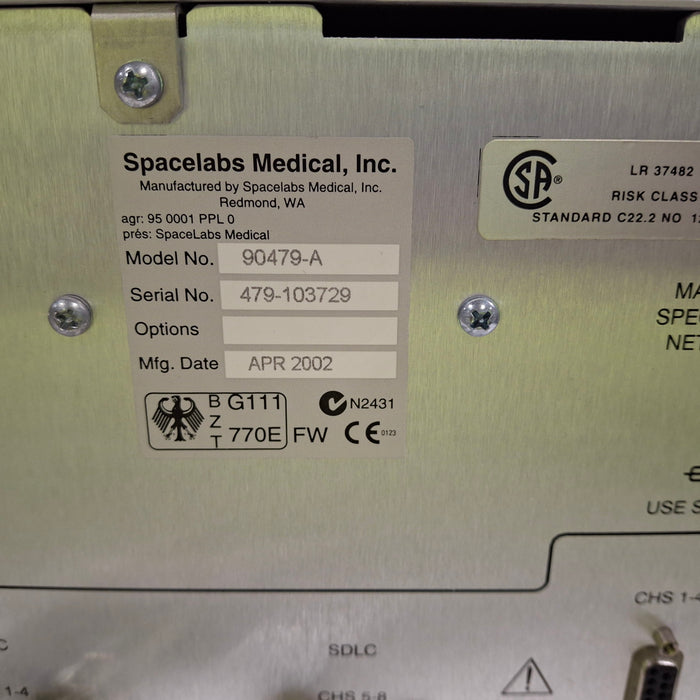 Spacelabs Healthcare Spacelabs Healthcare 90479-A Telemetry Monitor Patient Monitors reLink Online