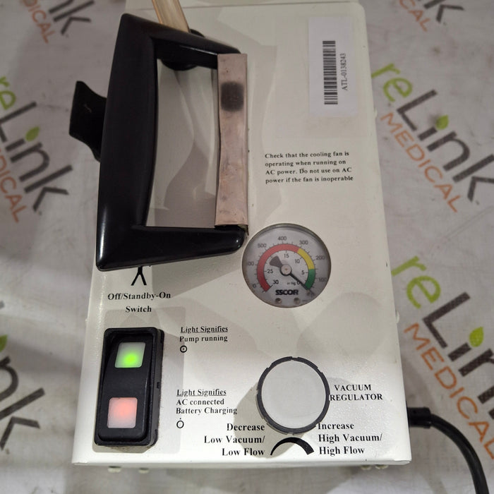 SSCOR, Inc. 2014A Portable Suction Aspiration Vacuum Pump